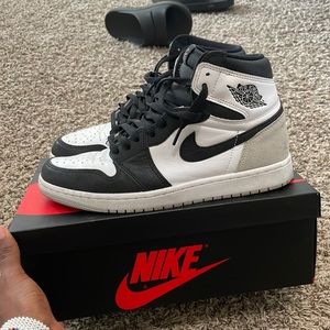 Bleached Corral Jordan 1s